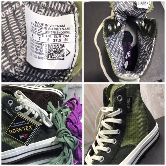 Converse Ctas 70 Hiker Hi Capulet Olive Canvas W - Picture 8 of 8